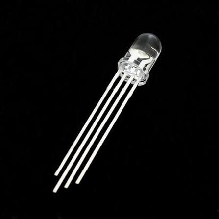 1 Piece Common Cathode 5mm RGB LED Light Emitting Diode Defused